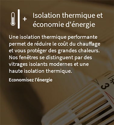 Isolation thermique et économie d'énergie avec les fenêtres Finstral